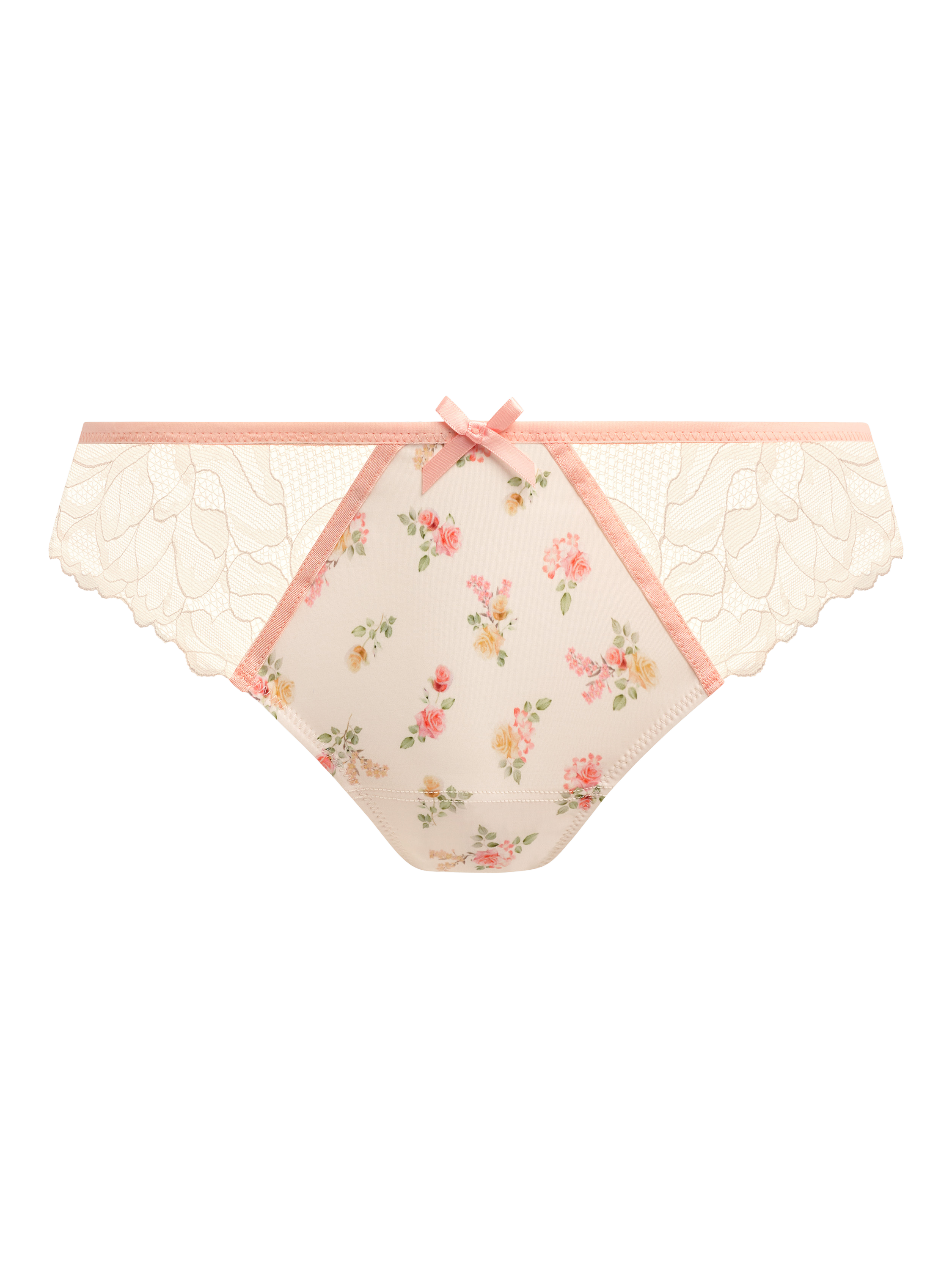 Product image 5 of 5, which shows Freya Cherish Me Floral Lace Bikini Briefs , Rose Delicacy, S