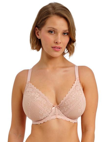 Freya Quinn Underwired Plunge Bra, Cameo - view 2, Cameo