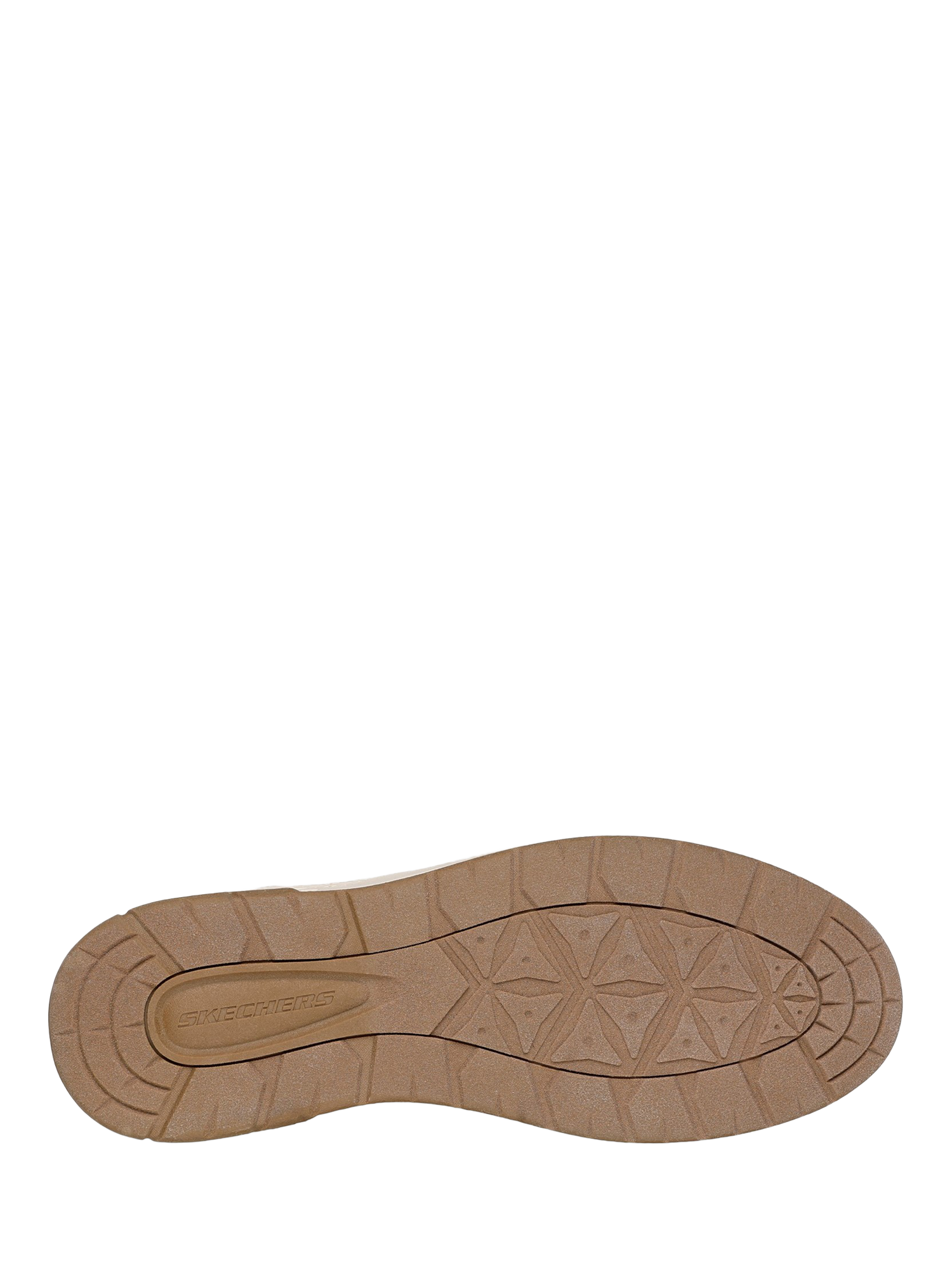 Product image 3 of 4, which shows Skechers Garlan Deno Relaxed Fit Chukka Boots, Brown, 6