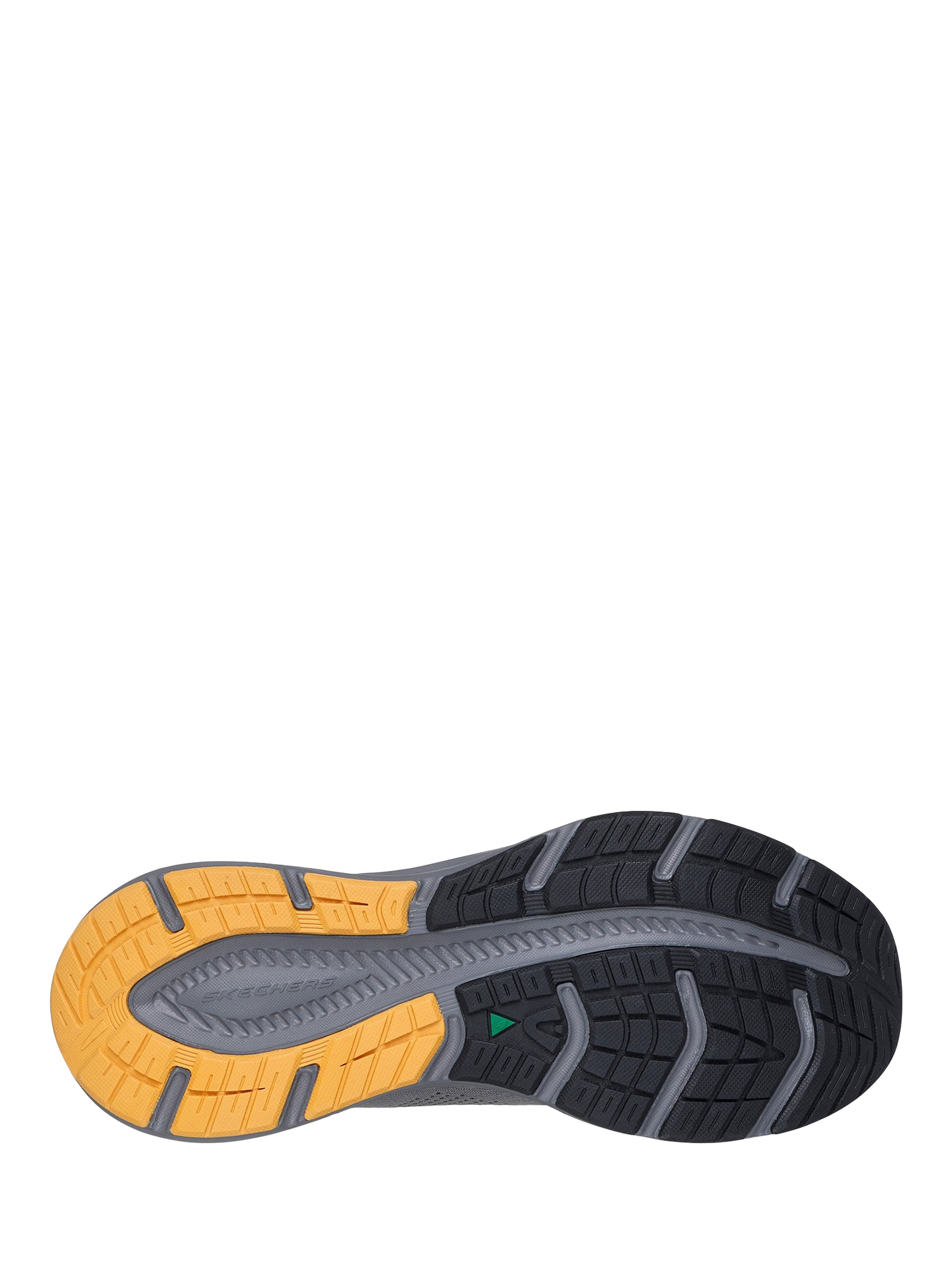 Product image 3 of 4, which shows Skechers Edgeride Relaxed Fit Trainers, Charcoal, 6