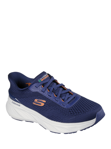 Skechers Edgeride Relaxed Fit Trainers - view 2, Navy