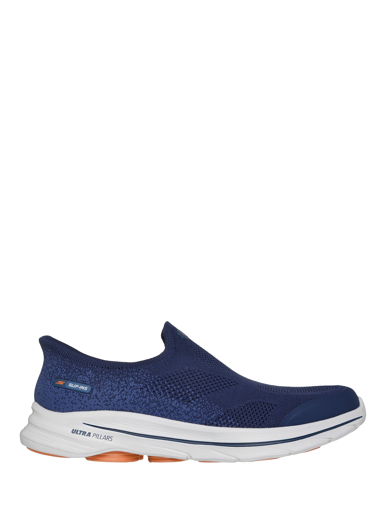 Product image 1 of 4, which shows Skechers Go Walk 8 Pelayo Trainers, Navy, 6