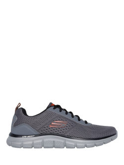 Skechers Track Leshur Trainers, Charcoal, Charcoal