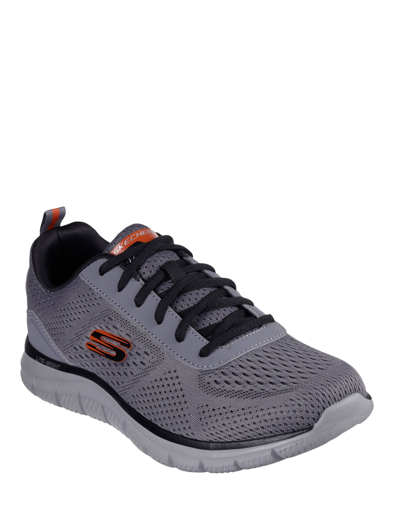 Product image 2 of 4, which shows Skechers Track Leshur Trainers, Charcoal, 6