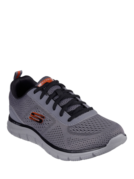 Skechers Track Leshur Trainers, Charcoal - view 2, Charcoal