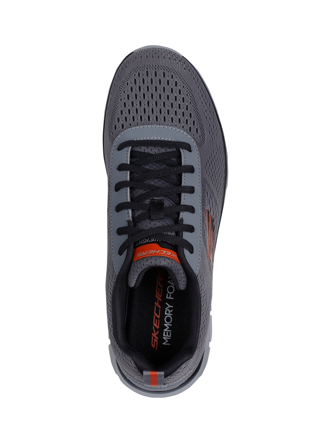 Product image 4 of 4, which shows Skechers Track Leshur Trainers, Charcoal, 6