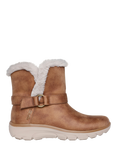 Skechers Relaxed Fit Easy Going Dreamers Move Ankle Boots, Chestnut