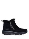 Skechers Relaxed Fit Easy Going Cool Zip Ankle Boots