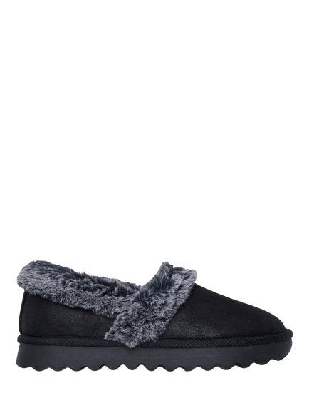 Skechers Cosy Up Slippers, Black, Black