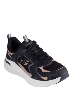 Skechers Arch Fit Vintage Luxe Trainers - view 2, Black