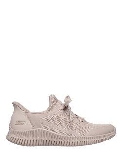 Skechers BOBS Geo Lite Divine Pace Trainers, Tan, Tan