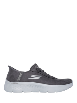 Skechers GO WALK Flex Mali Trainers, Charcoal, Charcoal