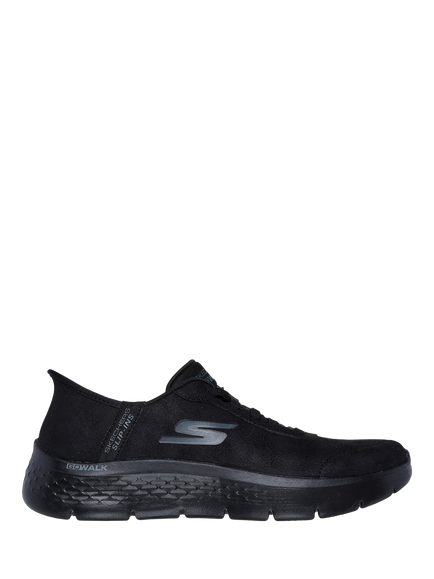 Skechers GO WALK Flex Trainers, Black, Black