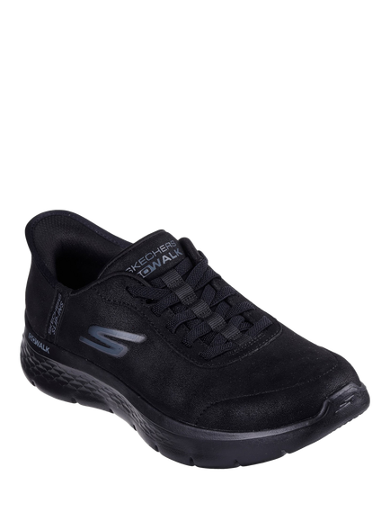 Skechers GO WALK Flex Trainers, Black - view 2, Black
