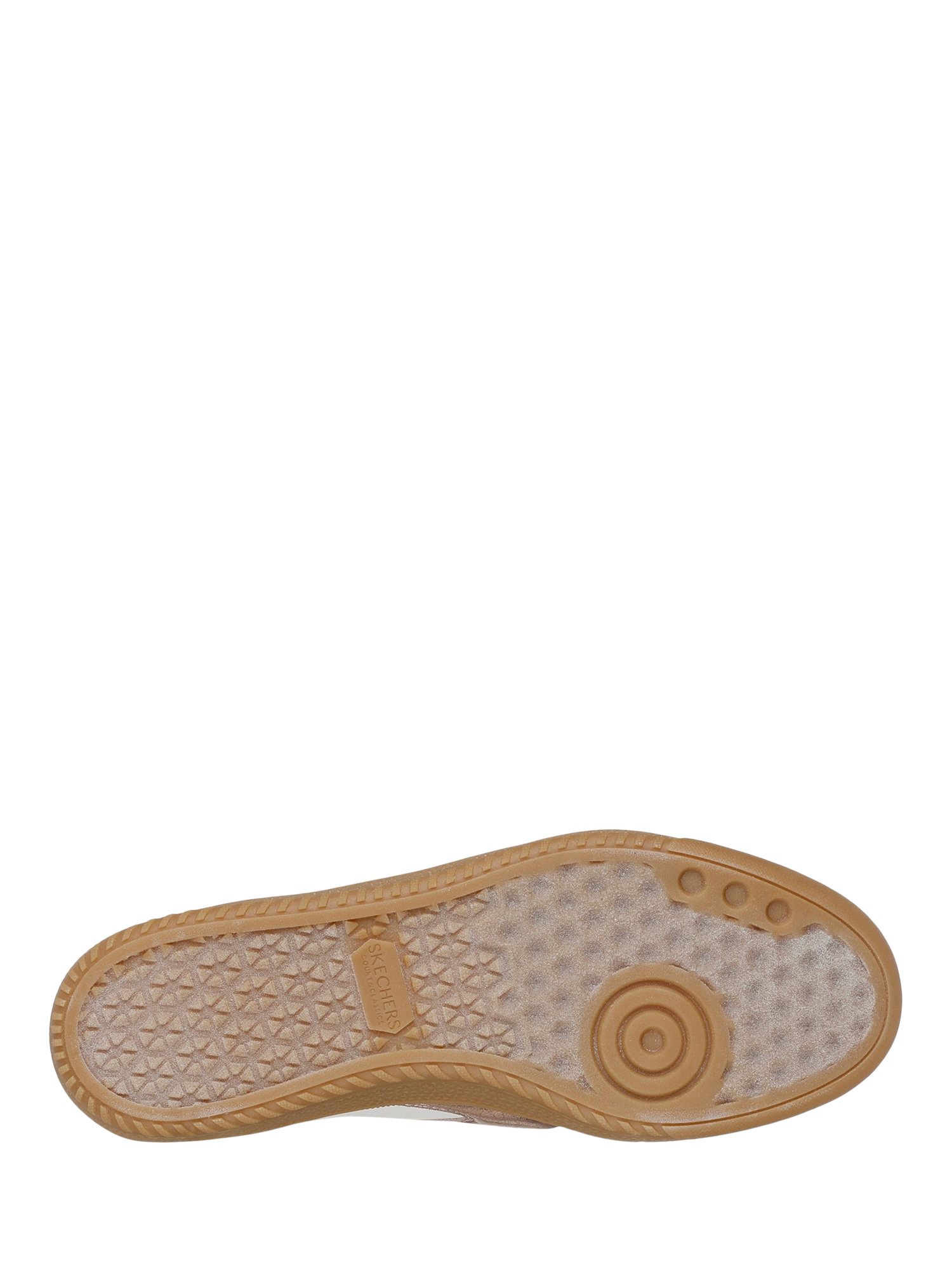 Product image 3 of 4, which shows Skechers Hotshot Shimmering Spots Trainers, White, 3