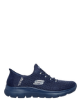 Skechers Slip-ins Summits Classy Night Trainers, Navy