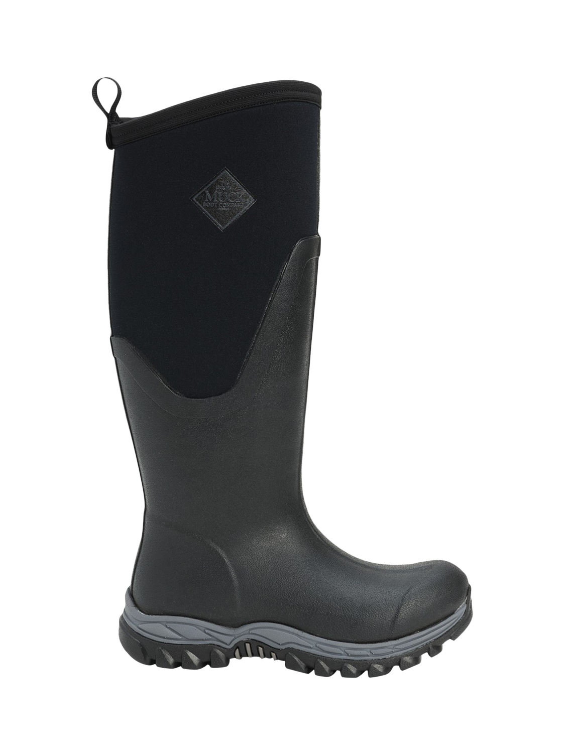 Product image 1 of 5, which shows Muck Arctic Sport II Tall Wellington Boots, Black, 3