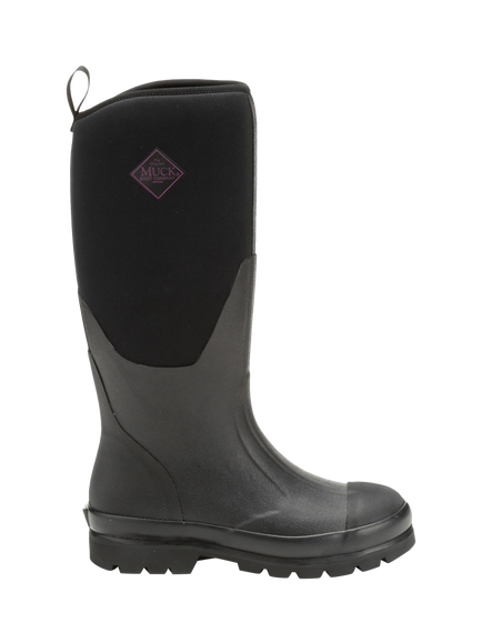 Muck Chore Classic Tall Wellington Boots, Black, Black