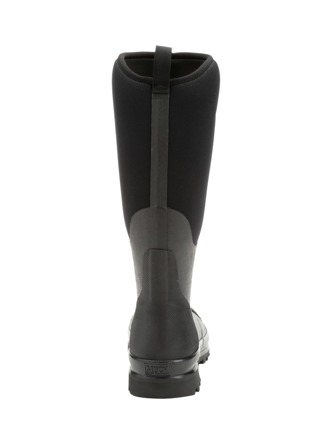 Product image 3 of 6, which shows Muck Chore Classic Tall Wellington Boots, Black, 3