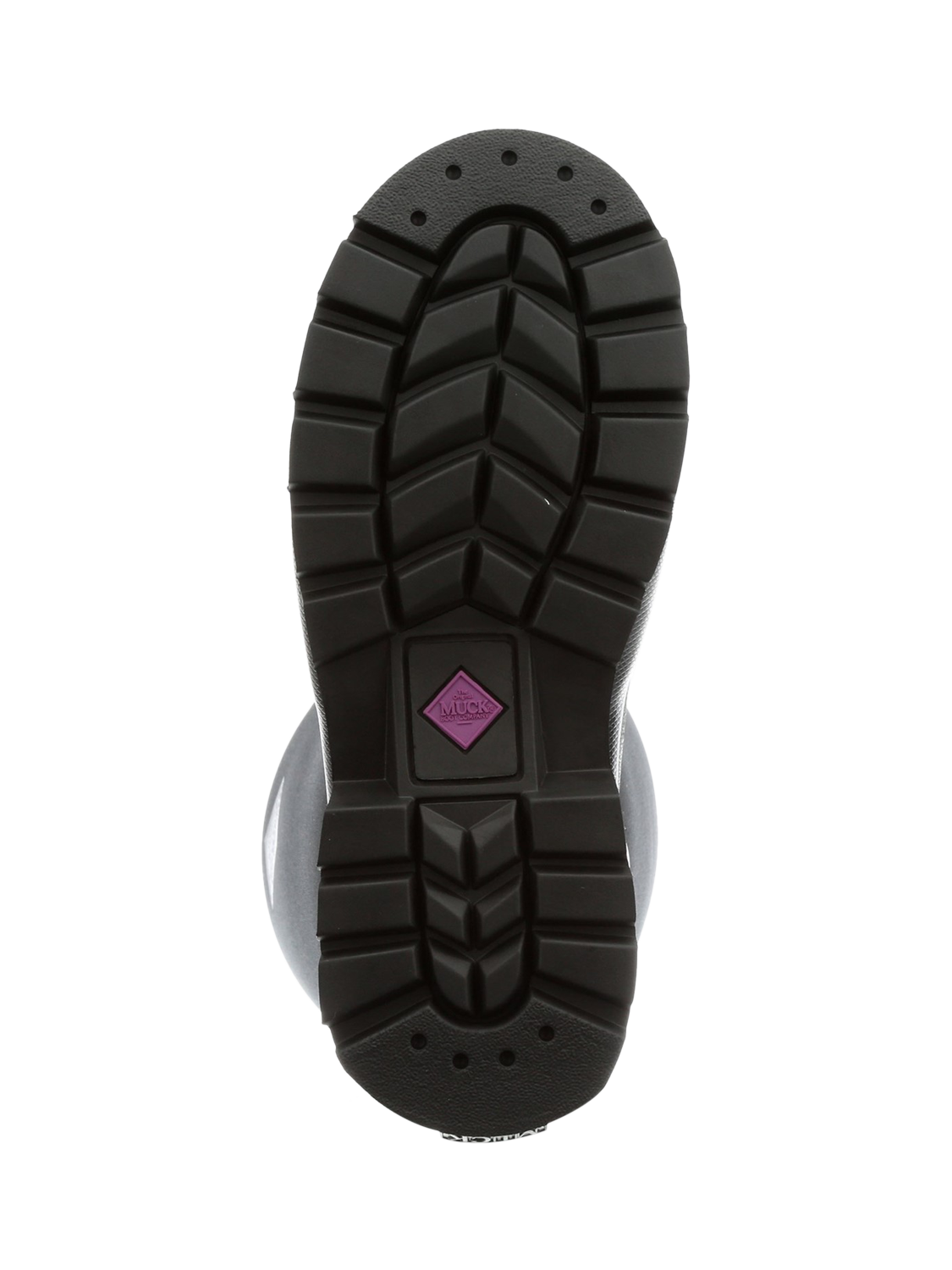 Product image 5 of 6, which shows Muck Chore Classic Tall Wellington Boots, Black, 3