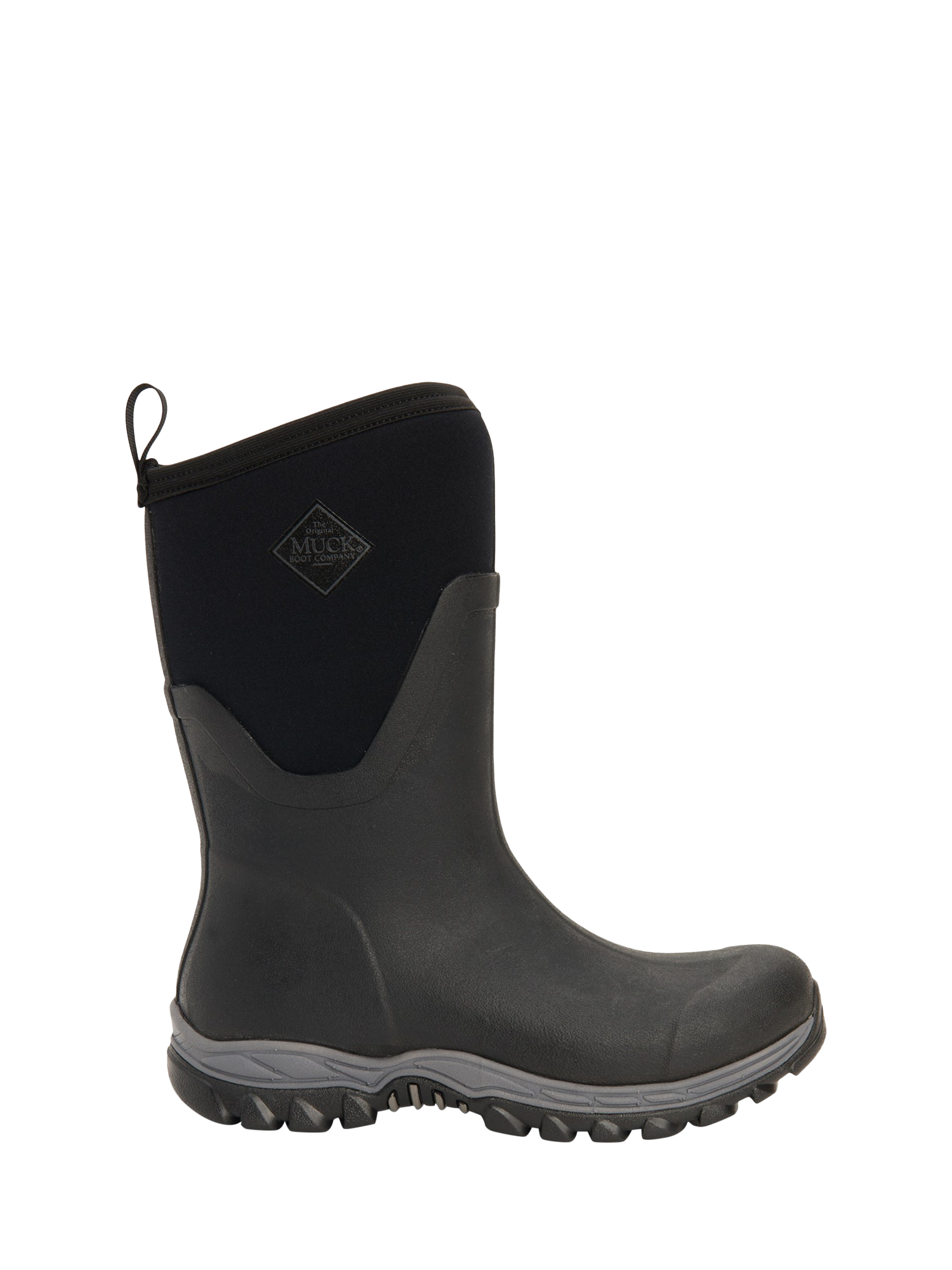 Product image 1 of 5, which shows Muck Arctic Sport Mid Wellington Boots , Black, 3