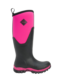 Muck Arctic Sport II Tall Wellington Boots, Black/Pink