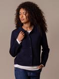Celtic & Co. Pure Milano Wool Shacket, Navy
