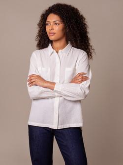 Celtic & Co. Side Split Shirt, White