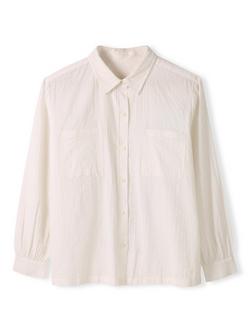 Celtic & Co. Side Split Shirt - view 2, White