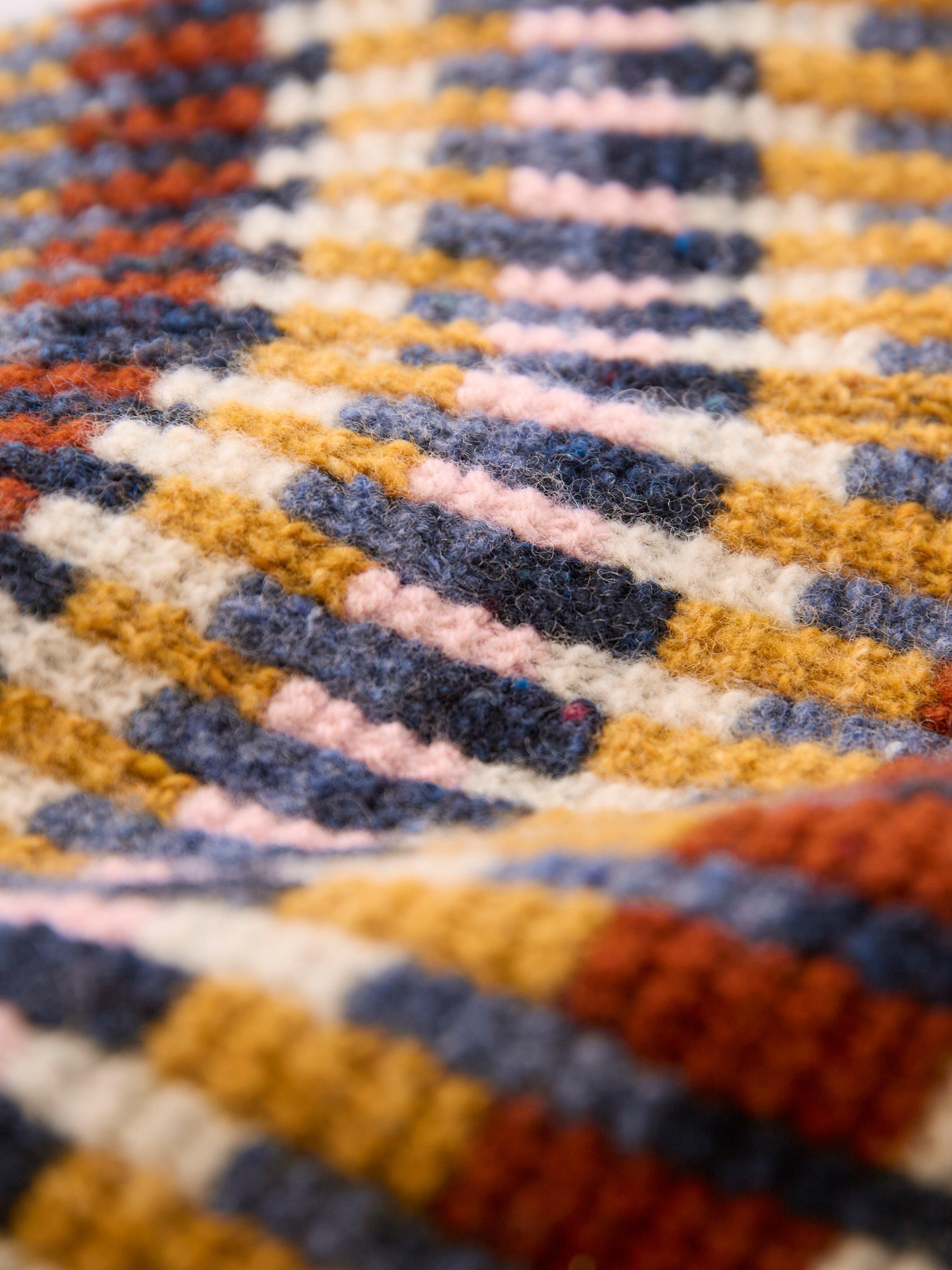 Product image 4 of 5, which shows Celtic & Co. Fair Isle Yoke Pure Wool Jumper, Oatmeal, XS