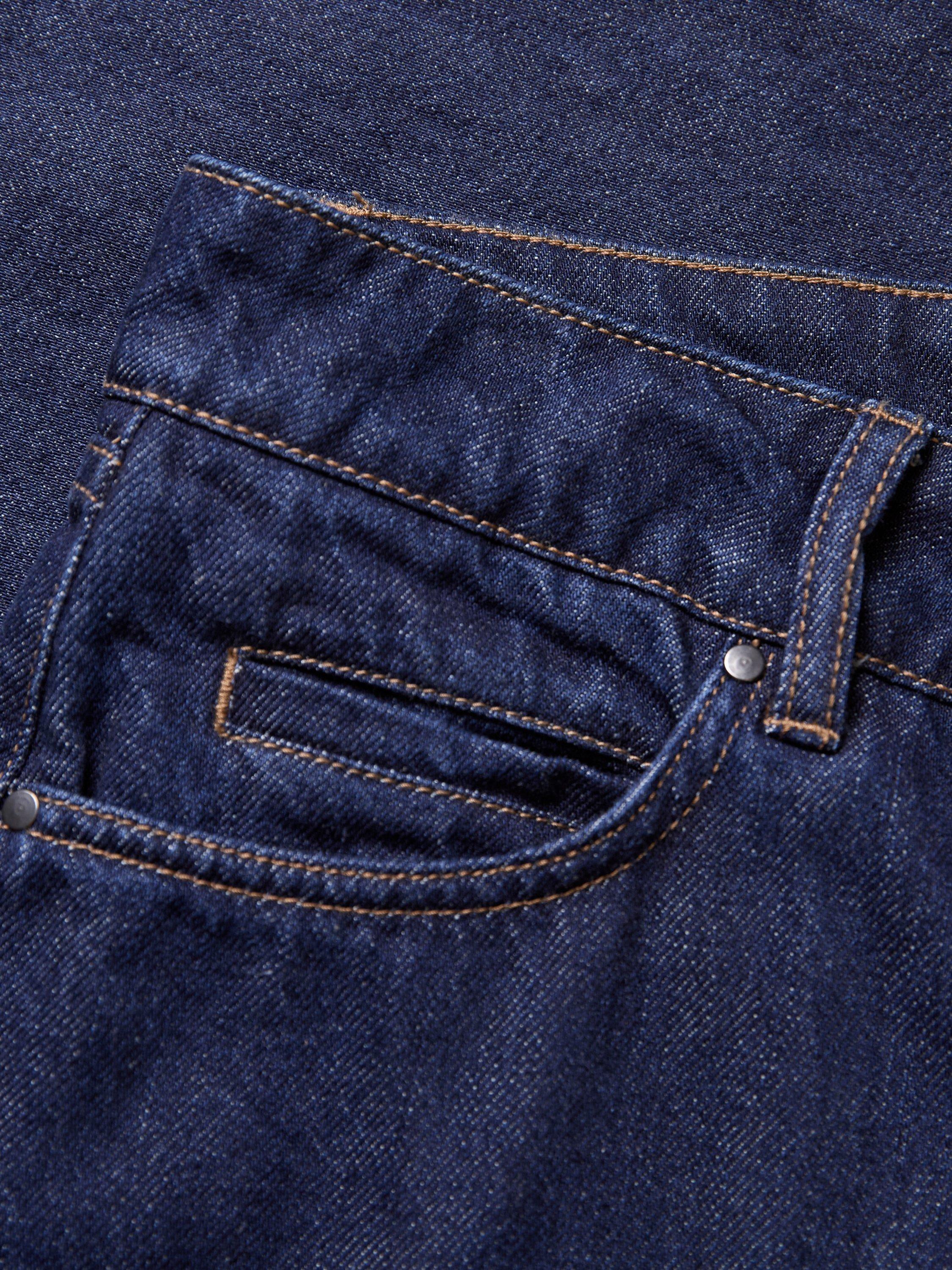 Product image 4 of 7, which shows Celtic & Co. Barrel Leg Jeans, Rinse Wash, 8