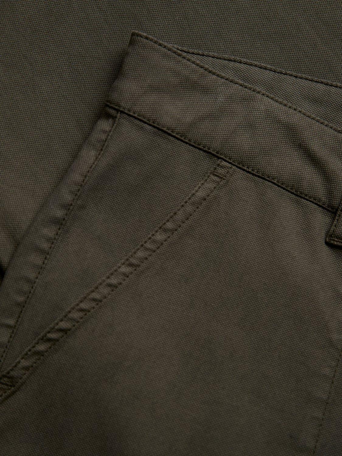 Product image 5 of 5, which shows Celtic & Co. Pleat Front Wide Leg Trousers, Khaki, 8