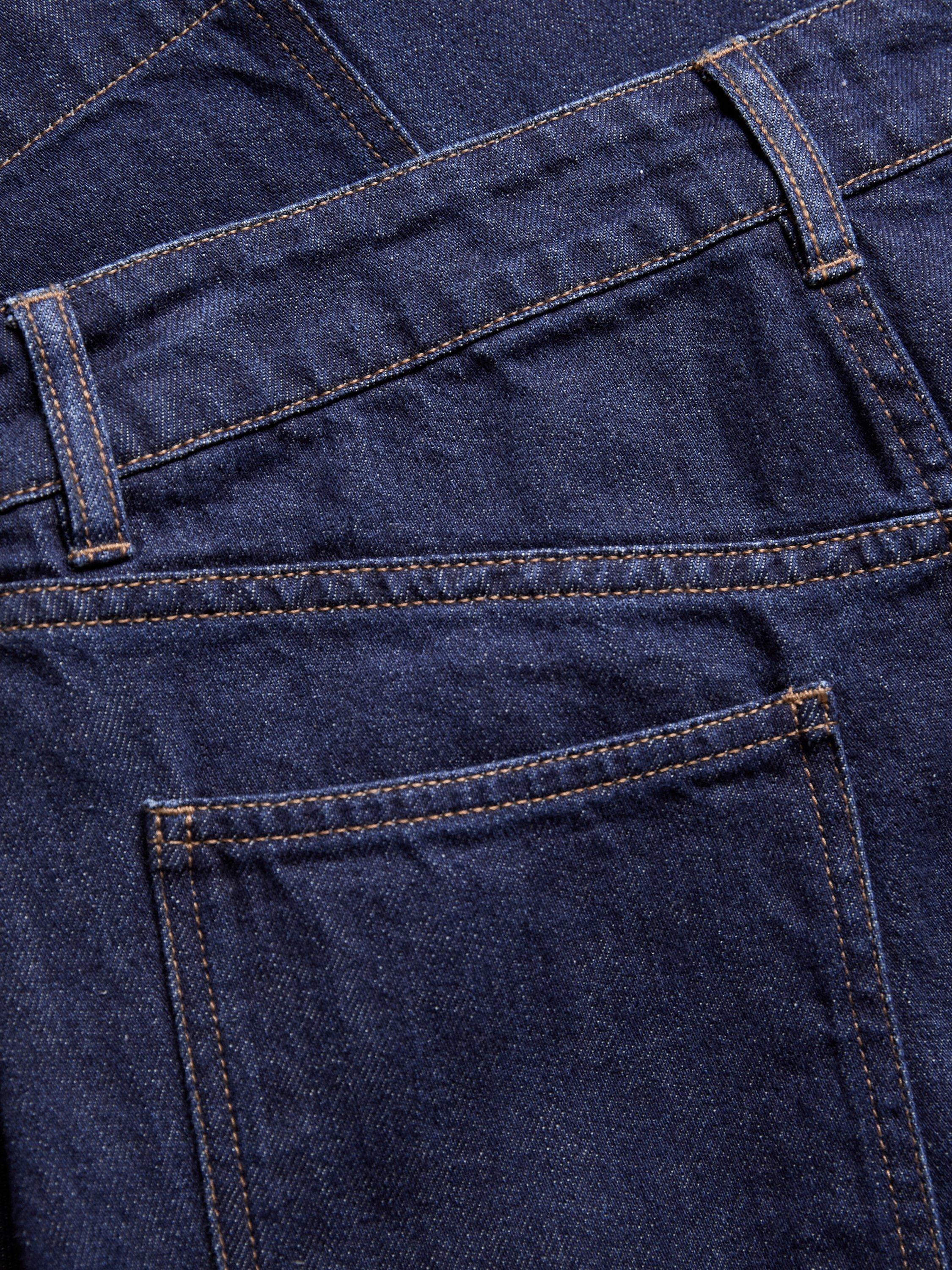 Product image 3 of 7, which shows Celtic & Co. A-Line Denim Midi Skirt, Blue Rinse, 8