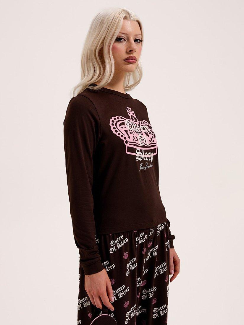 Product image 3 of 4, which shows Juicy Couture Queen Of Sleep Pyjama Set, Java, XS