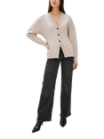 Rails Philippa Longline Cardigan, Taupe