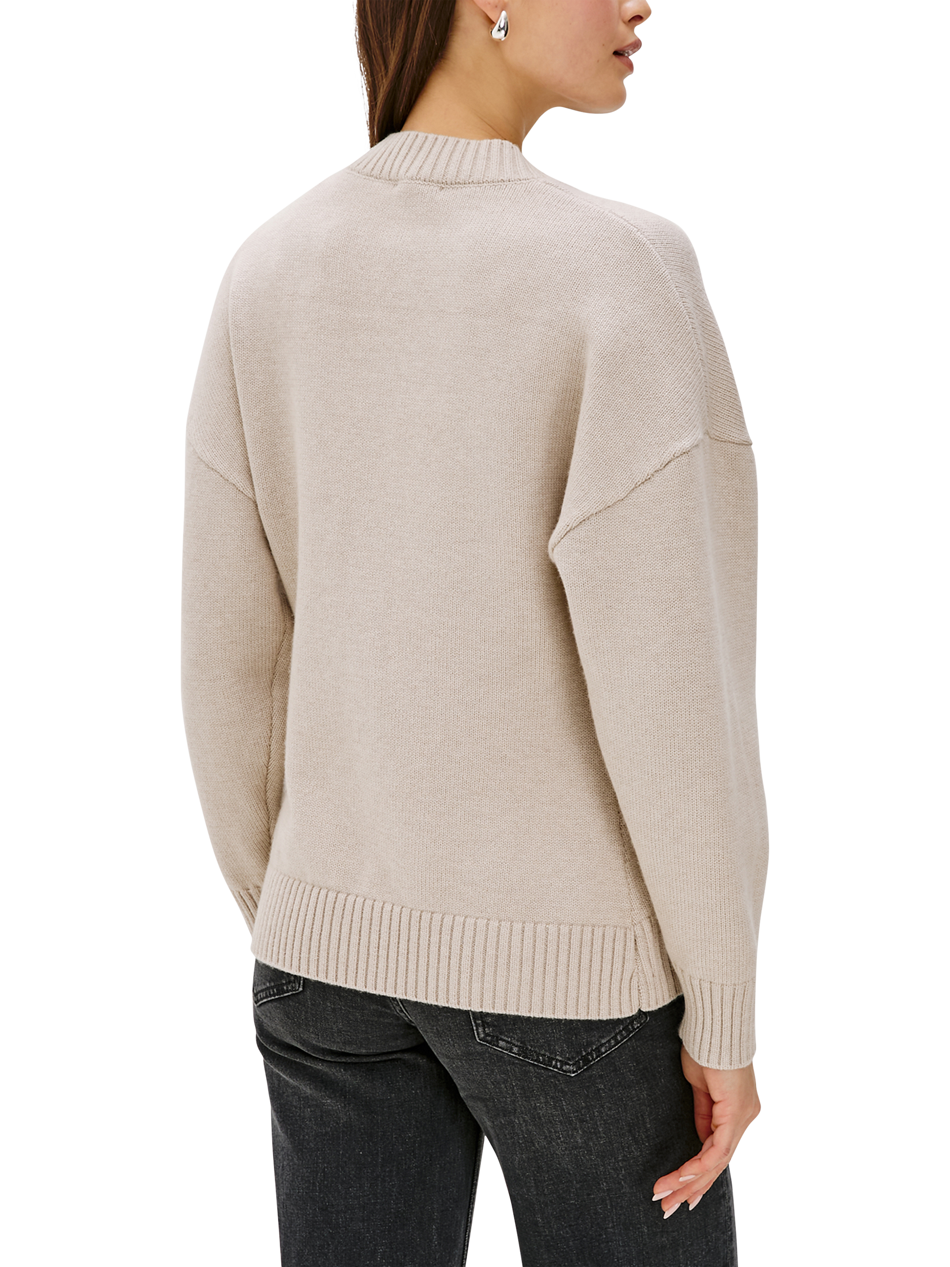 Product image 5 of 5, which shows Rails Philippa Longline Cardigan, Taupe, XS