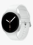 Samsung Galaxy Watch8, Bluetooth, Galaxy AI, Aluminium with Silicone Strap
