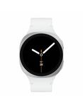 Samsung Galaxy Watch8, Bluetooth, Galaxy AI, Aluminium with Silicone Strap