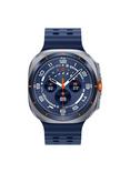 Samsung Galaxy Watch Ultra (2025), Bluetooth & 4G Cellular, 47mm, Galaxy AI, Titanium with Silicone Strap