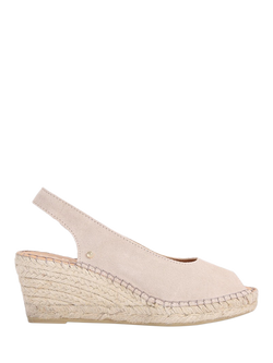 Carvela Sharon 2 Suede Espadrille Sandals, Taupe, Taupe