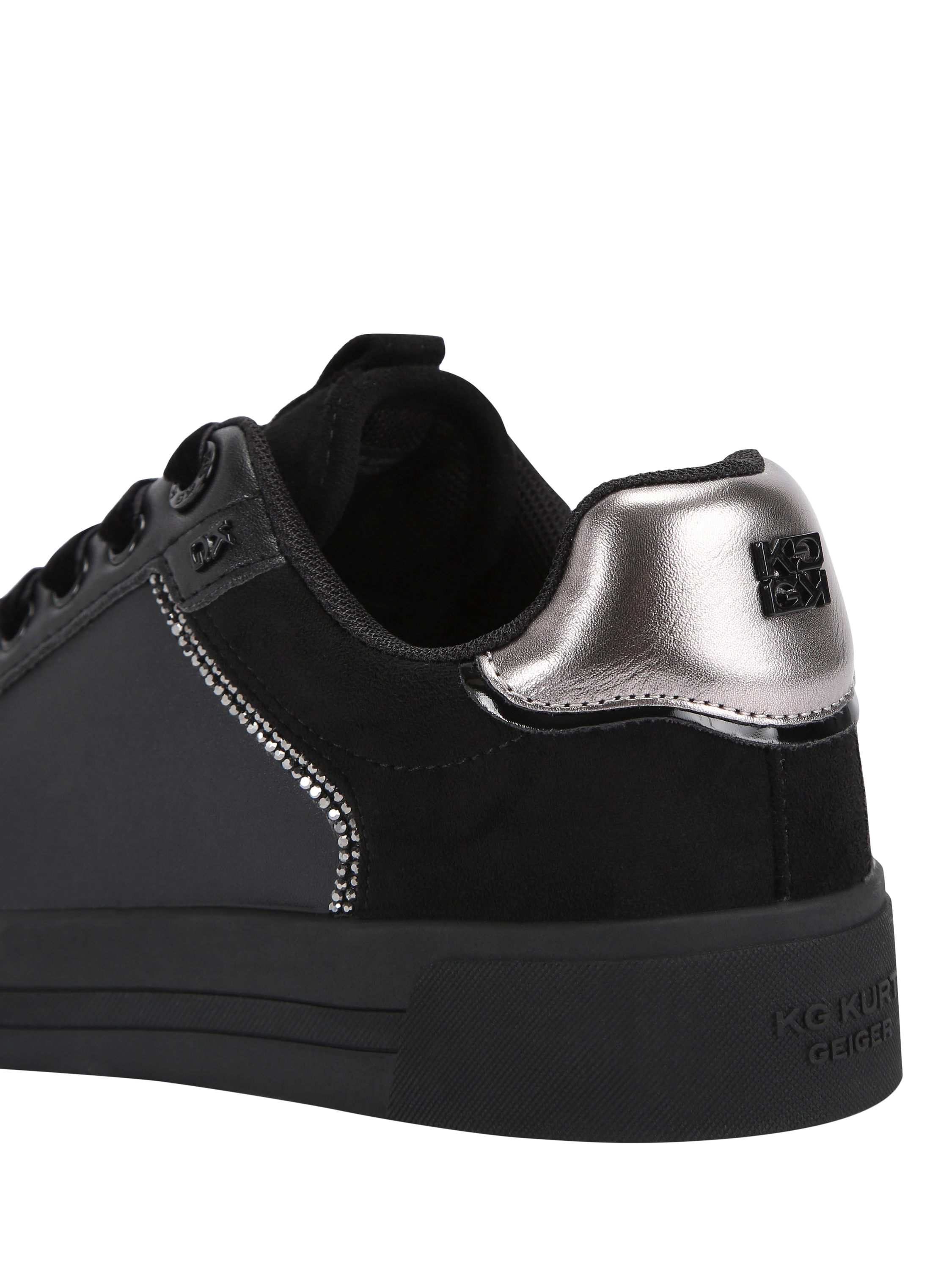 Product image 4 of 5, which shows KG Kurt Geiger Lillian 2 Lace Up Trainers, Black, 3