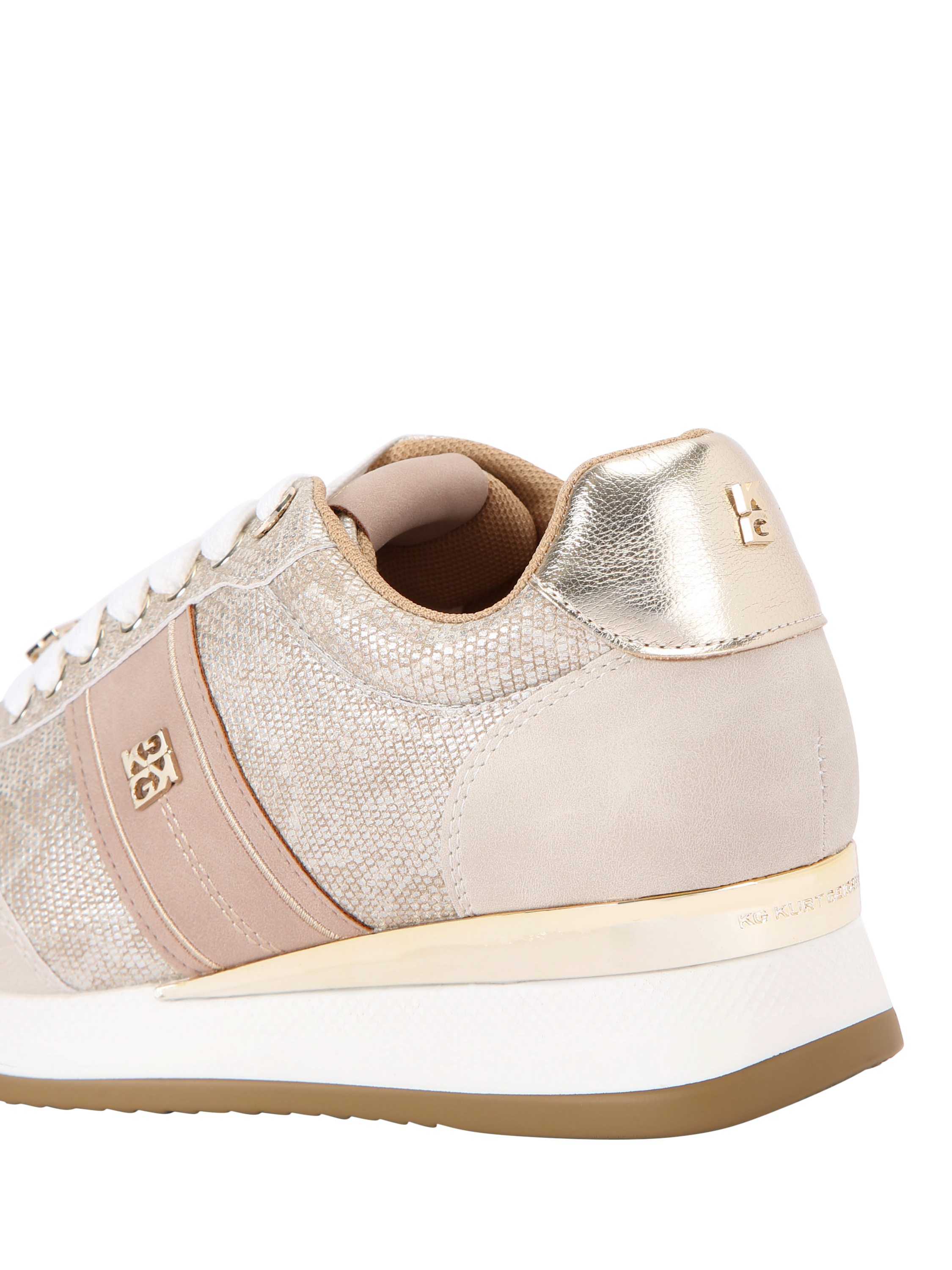 Product image 4 of 5, which shows KG Kurt Geiger Lina Lace Up Trainers, Multi, 3