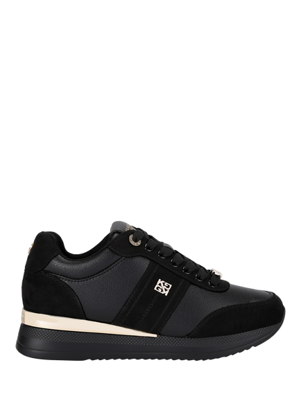 KG Kurt Geiger Lina Lace Up Trainers, Black