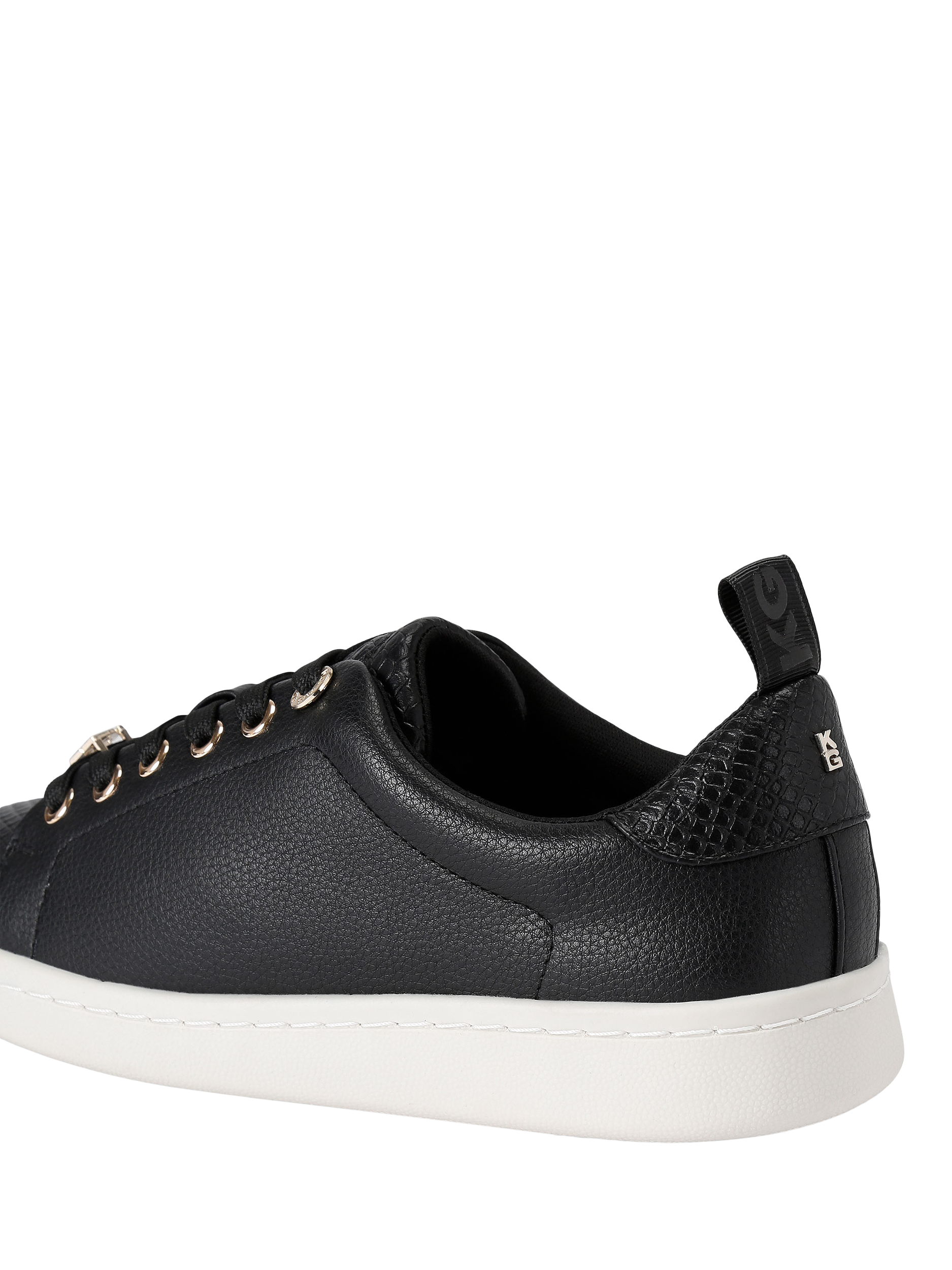 KG Kurt Geiger Liza Lace Up Trainers, Black