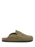 Celtic & Co. Nubuck and Sheepskin Clogs