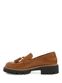Celtic & Co. Tassel Suede Loafers, Tan