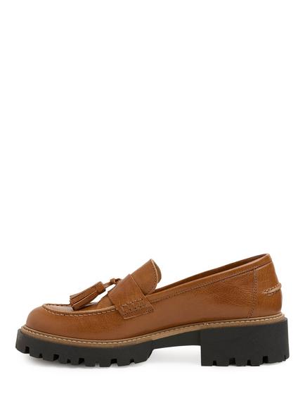Celtic & Co. Tassel Suede Loafers, Tan