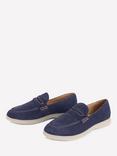 Boden Easy Suede Soft Loafers, Navy
