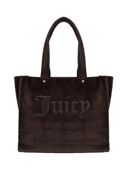 Juicy Couture Logo Large Shopping Tote Bag, Java, Java