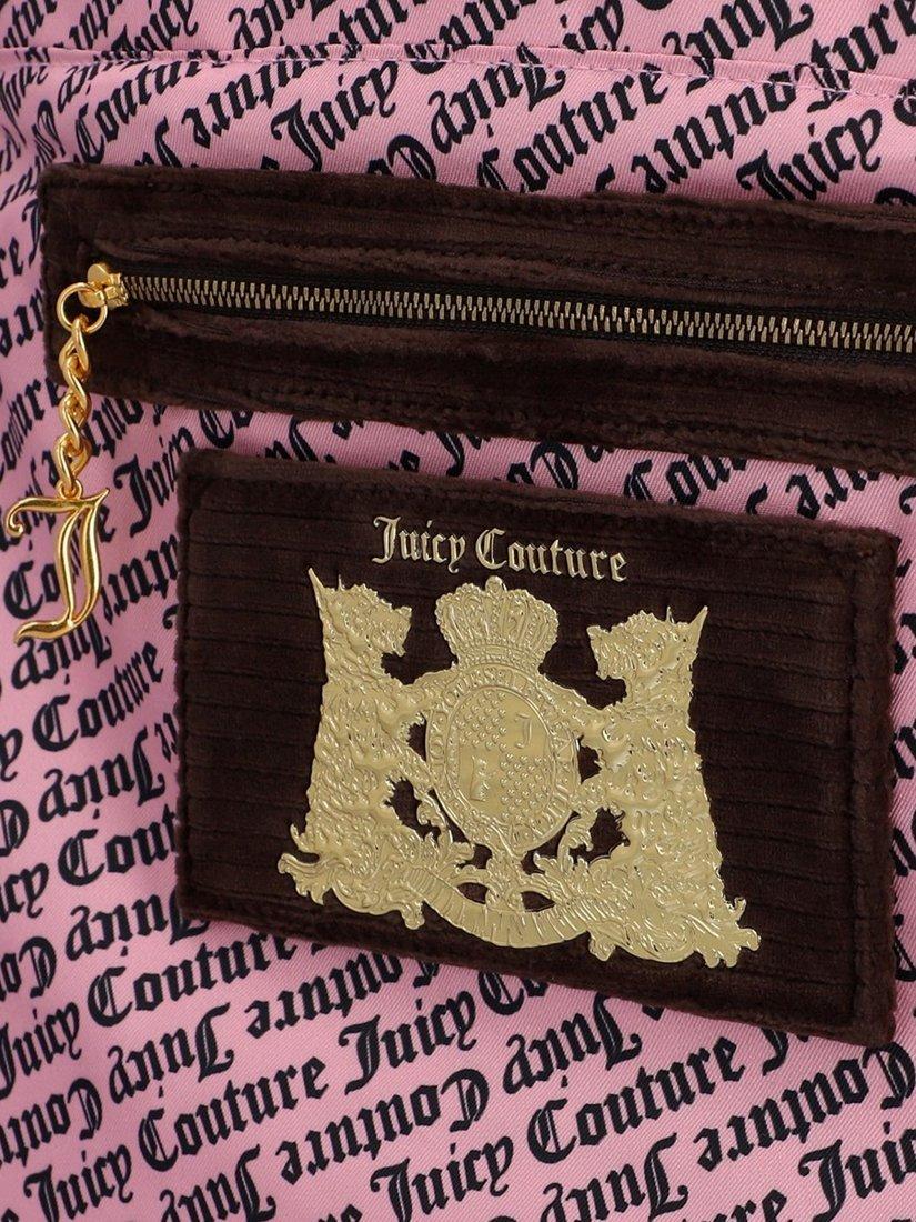 Product image 4 of 4, which shows Juicy Couture Logo Large Shopping Tote Bag, Java